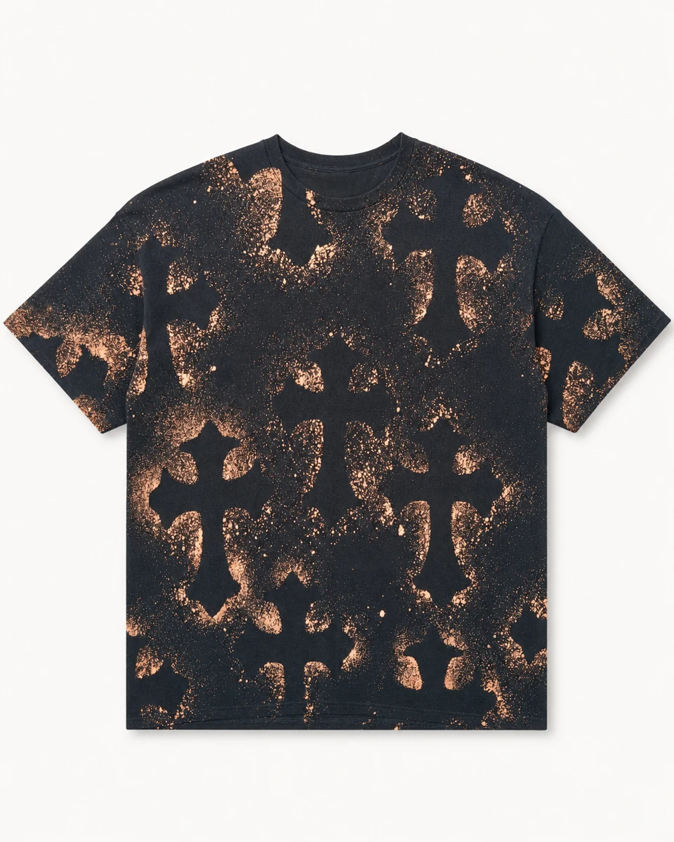 Crosses Bleach Tee – front